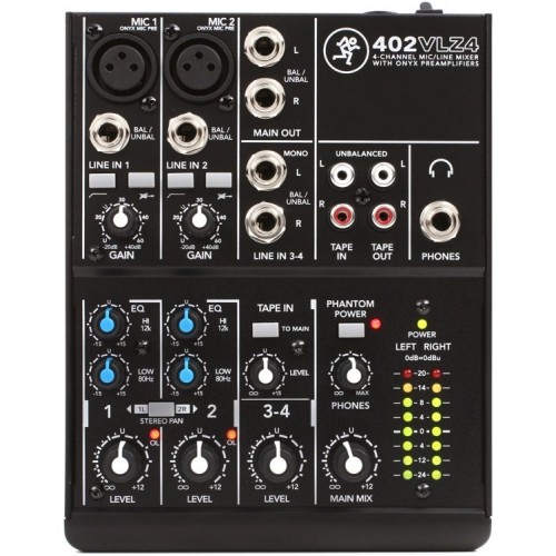 Mackie 402VLZ4 4-channel Compact Analog Mixer